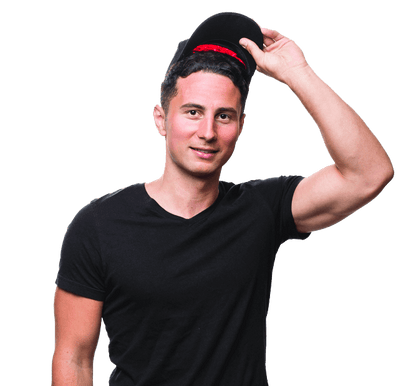 Clinical-strength LaserCap HD Plus device with illuminated red lasers and portable battery pack.