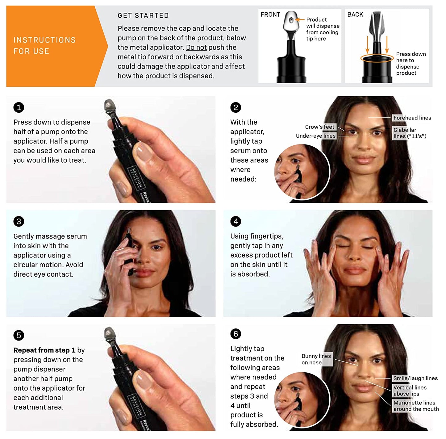 how to use Revision Skincare- Revox Line Relaxer