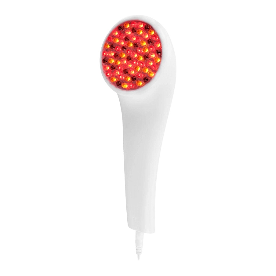 LightStim for Pain LED therapy device with red and infrared lights for targeted muscle and joint comfort for daily home use.