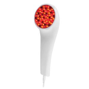 LightStim for Wrinkles LED light therapy device with red lights to target fine lines and facial wrinkles for home skin care.