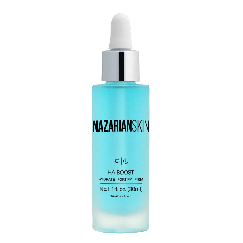 NazarianSkin HA Boost hydrating hyaluronic acid serum with peptides that plumps skin improves firmness and boosts hydration