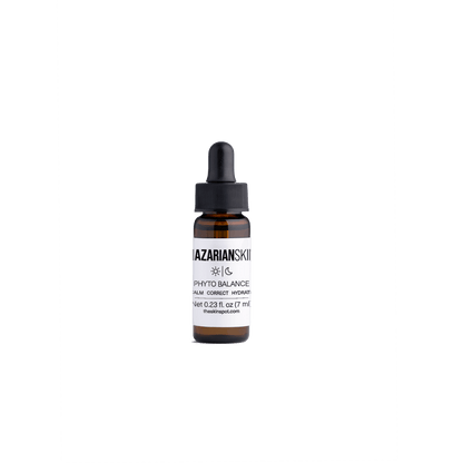 NazarianSkin Phyto Balance Serum mini travel size with calming botanical formula that helps control oil and hydrate skin.