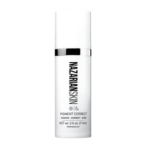 NazarianSkin Pigment Correct Antiox Peptide Serum helps reduce dark spots brighten skin tone and treat hyperpigmentation.