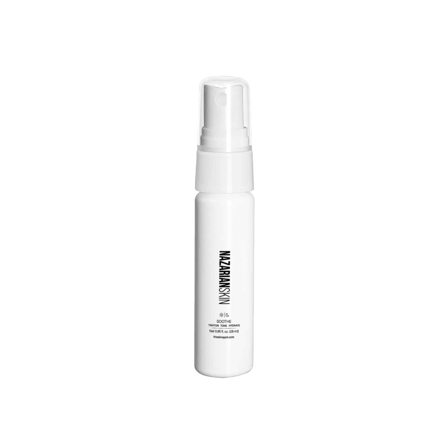 NazarianSkin soothe antioxidant face mist travel size spray hydrates skin calms redness and supports skin barrier repair