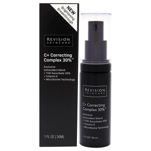 Revision Skincare C+ Correcting Complex 30% vitamin C serum 1oz pump bottle with box antioxidant formula