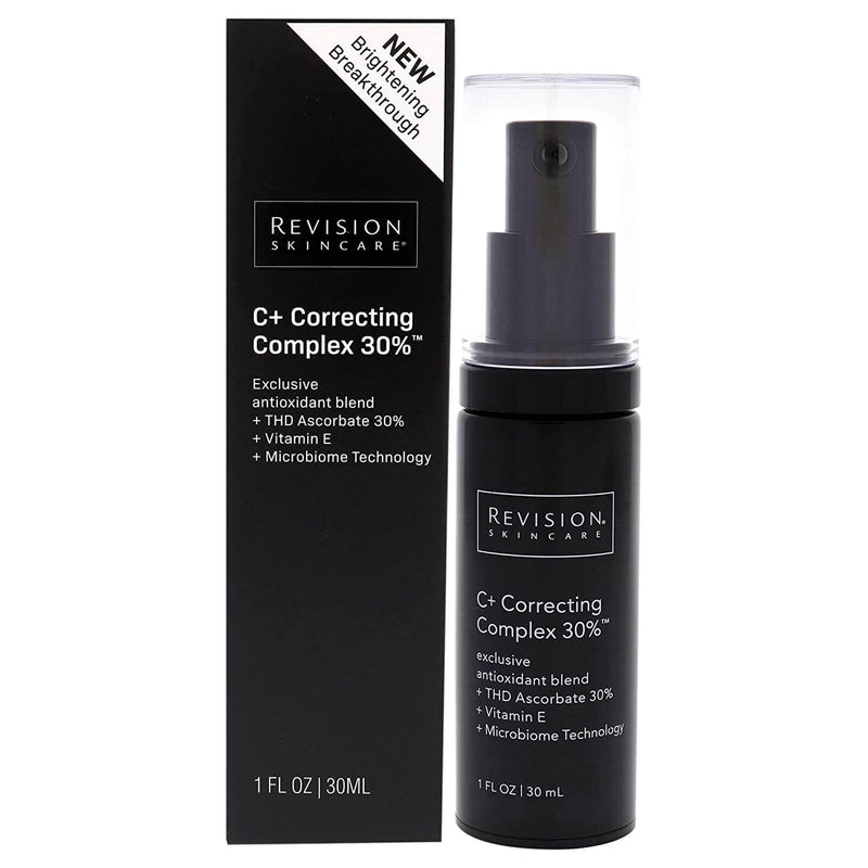 Revision Skincare C+ Correcting Complex 30% vitamin C serum 1oz pump bottle with box antioxidant formula