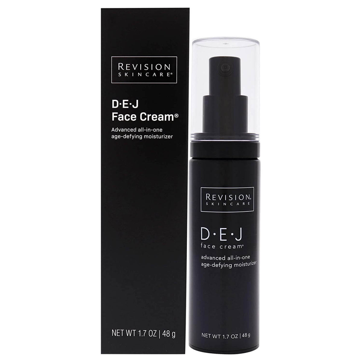 Revision Skincare DEJ face cream 1.7oz pump bottle with box firming face moisturizer with peptides and antioxidants