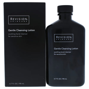 Revision Skincare Gentle Cleansing Lotion 6.7 oz bottle with box for soothing daily facial cleansing of sensitive skin types