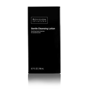 Front of Revision Skincare Gentle Cleansing Lotion 6.7 oz box for soothing facial cleansing of sensitive skin daily use