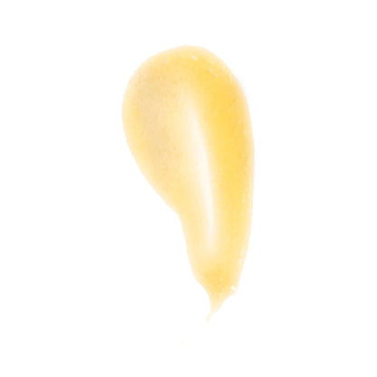 Texture swatch of Revision Skincare Papaya Enzyme Cleanser showing gel consistency with papain exfoliating formula
