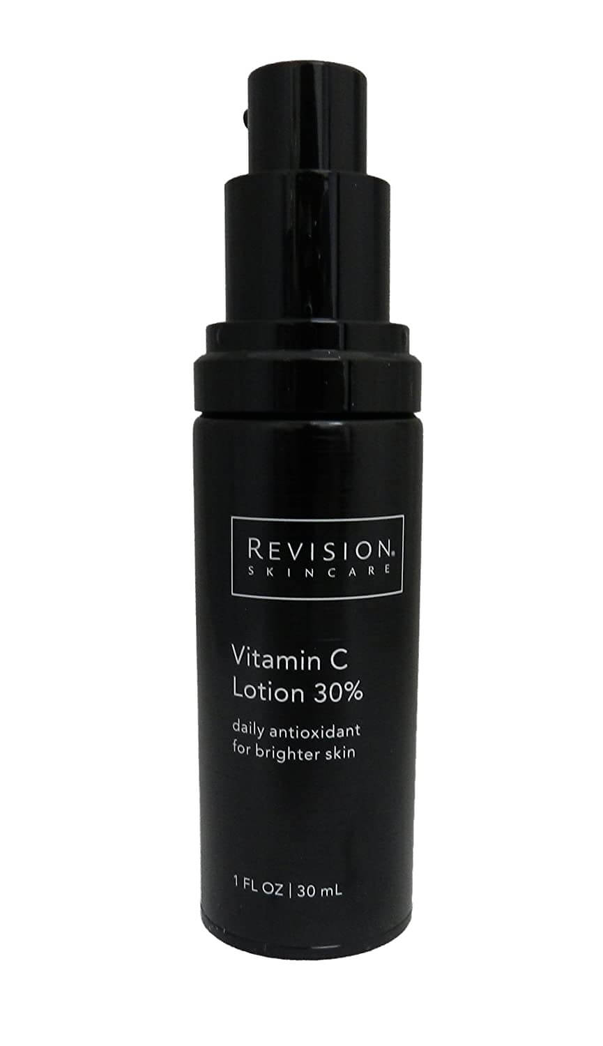 Revision Skincare Vitamin C Lotion 30% antioxidant face lotion bottle for brighter smoother and firmer-looking skin