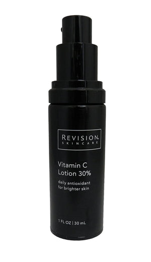 Revision Skincare Vitamin C Lotion 30% antioxidant face lotion bottle for brighter smoother and firmer-looking skin