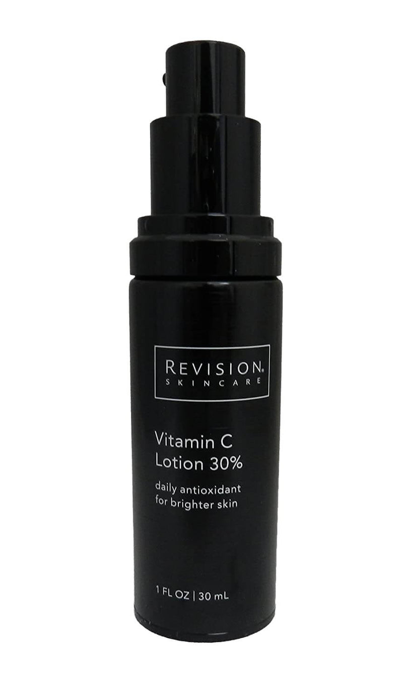 Revision Skincare Vitamin C Lotion 30% antioxidant face lotion bottle for brighter smoother and firmer-looking skin