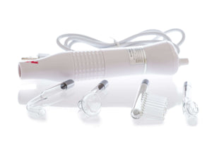 Saian High Frequency Facial Machine with glass electrodes and wand for professional facial skincare treatments.