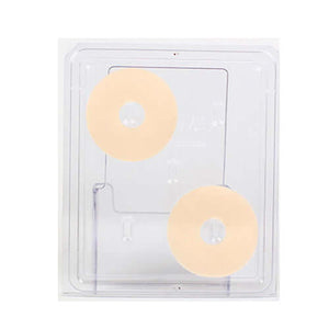 Silagen Areola Circles Clear - Medical grade silicone scar circles for breast surgery recovery.