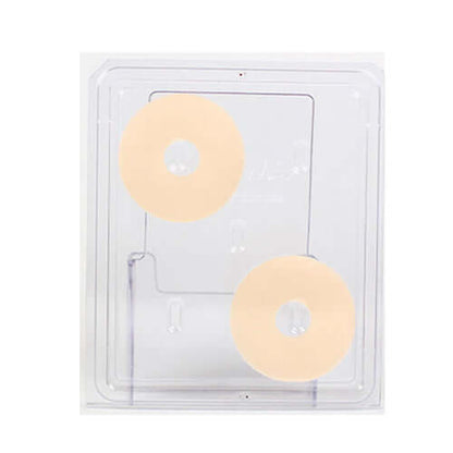 Silagen Areola Circles Clear - Medical grade silicone scar circles for breast surgery recovery.