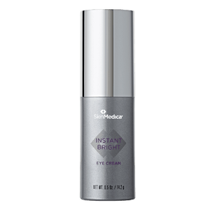 SkinMedica Instant Bright Eye Cream bottle for dark circles, under-eye brightness, puffiness, and smoother eye area care use